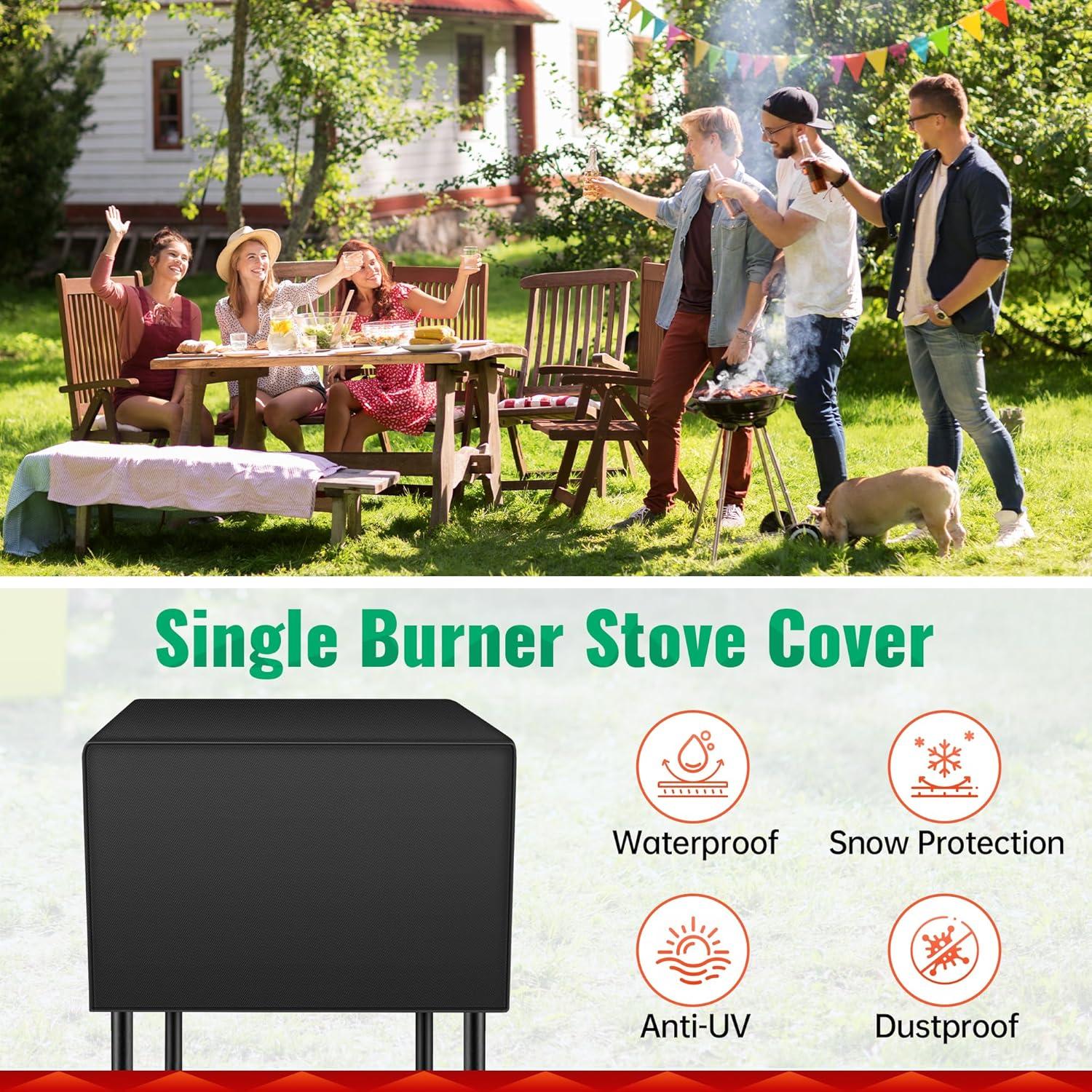 Cubierta Impermeable iCOVER para Estufa de un Solo Quemador