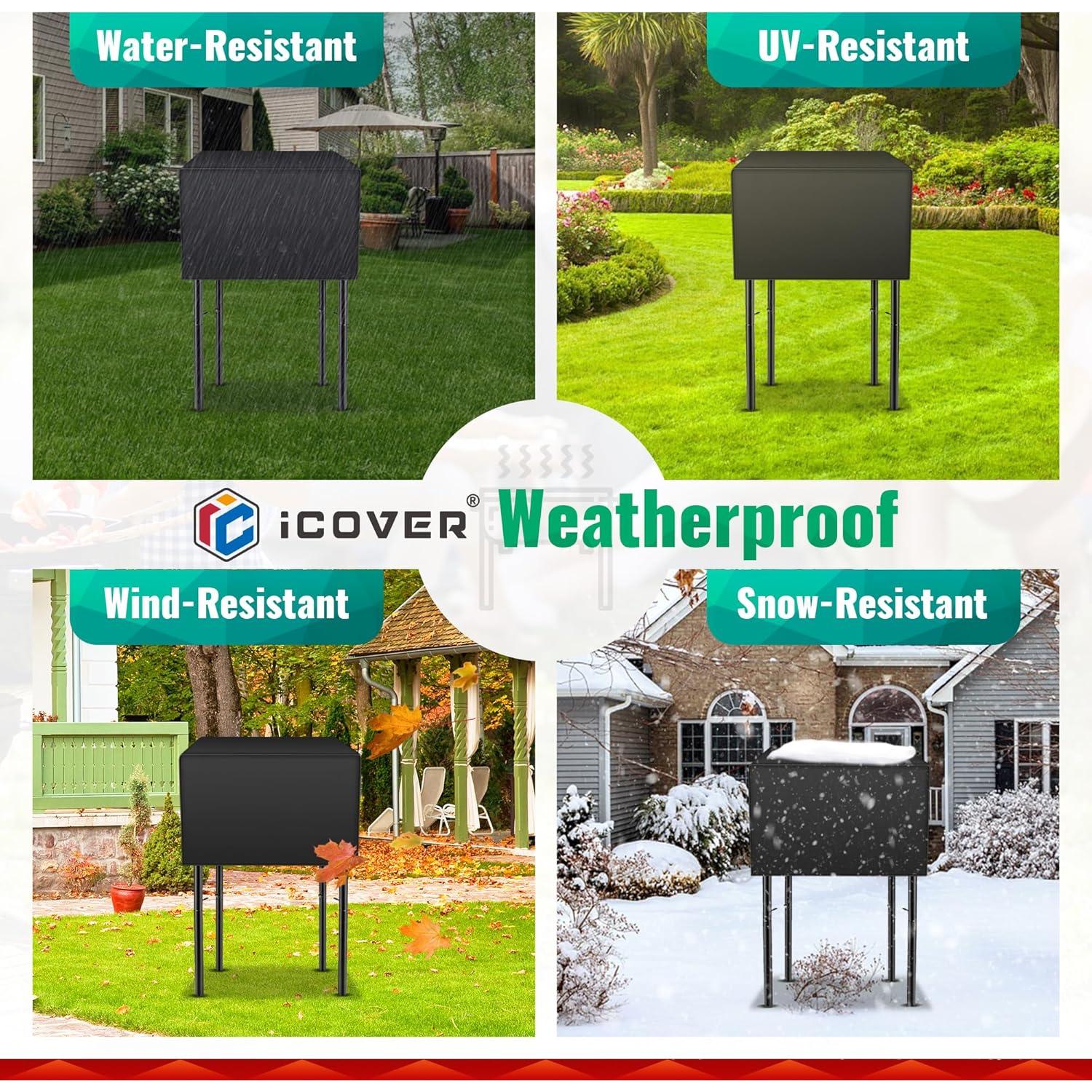 Cubierta Impermeable iCOVER para Estufa de un Solo Quemador