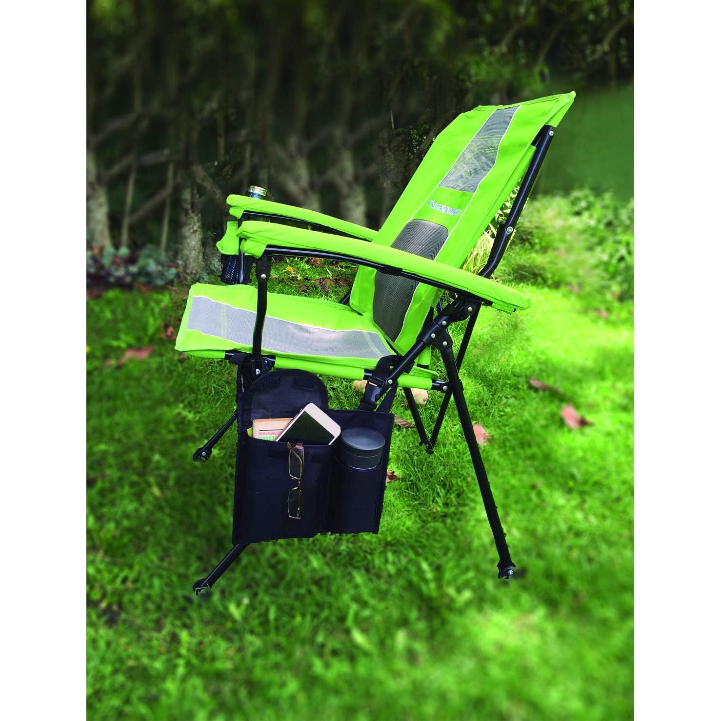 Soporte de Taza y Bolsillo STRONGBACK para Sillas de Camping