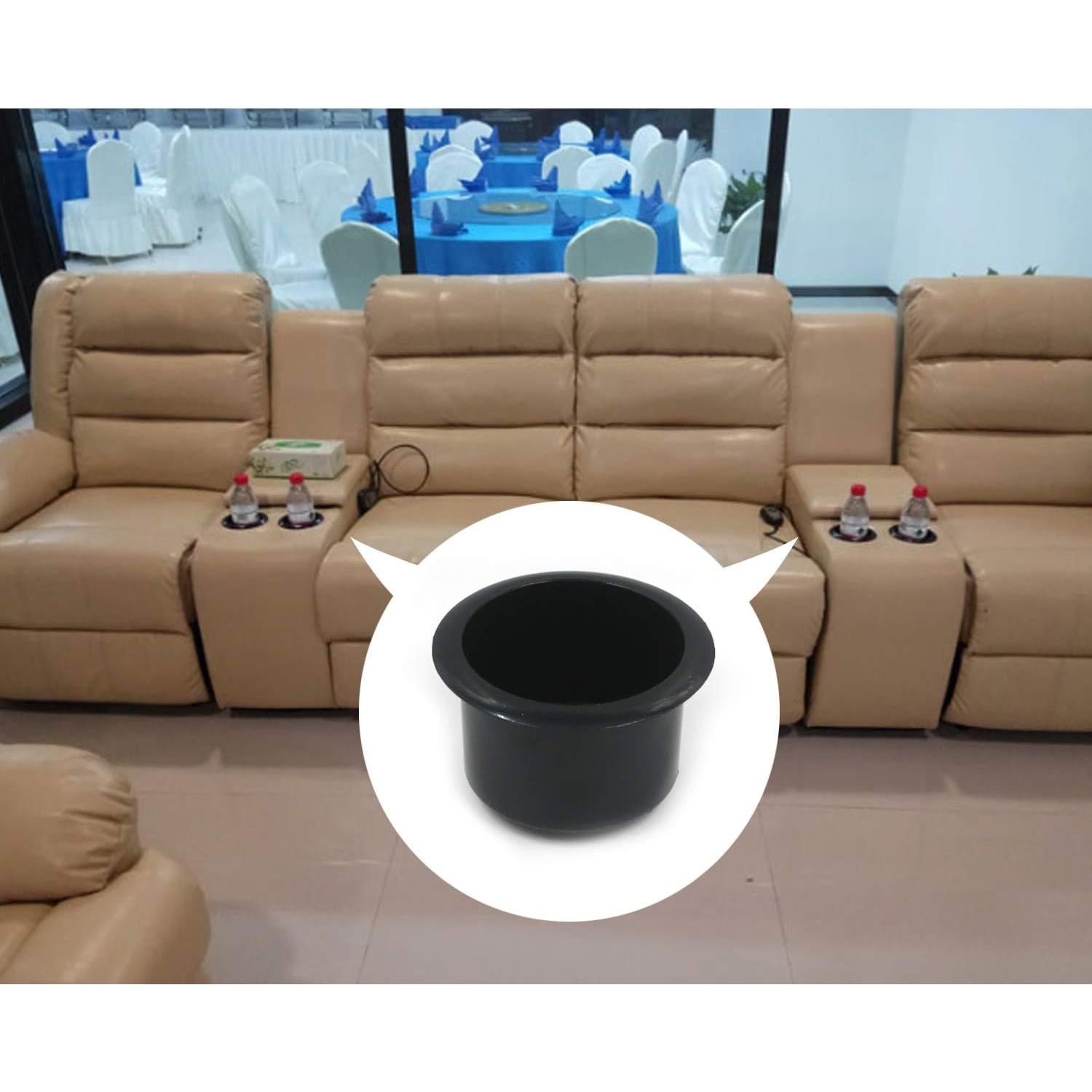 Soporte de Vaso de Plástico T Tulead 110x64mm Paquete de 4