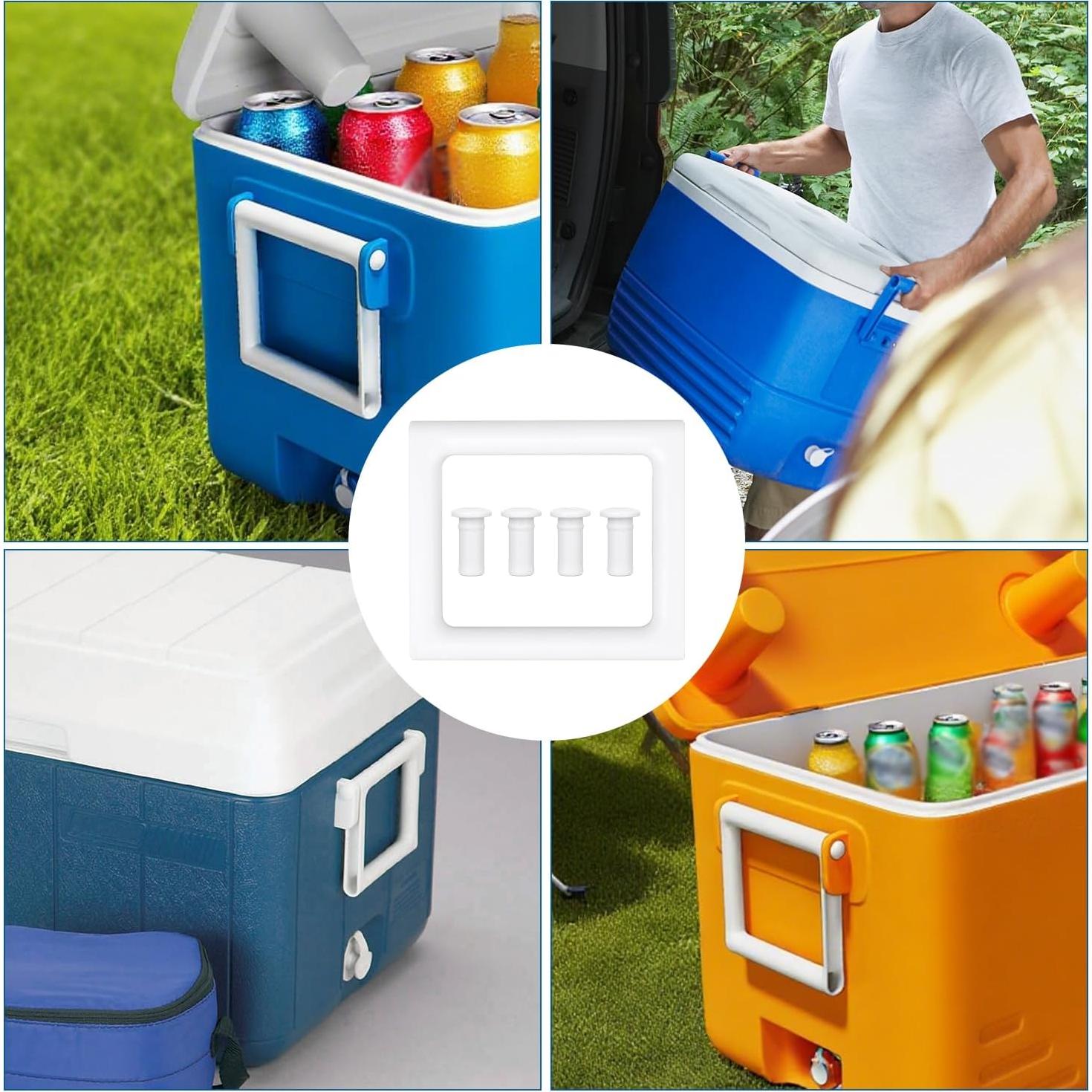 Asa de Reemplazo para Cooler Coleman BOXOB - Plástico Blanco