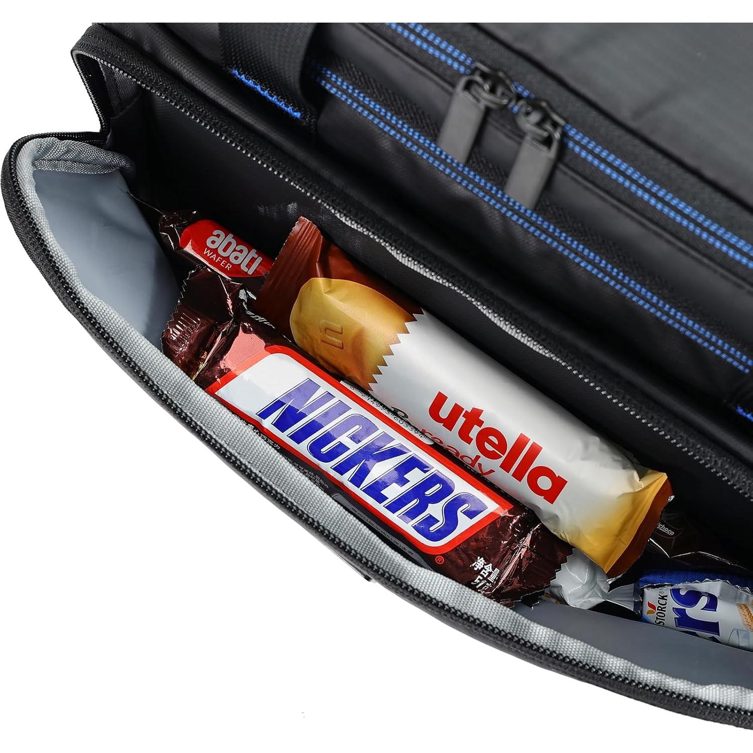 Bolsa Térmica ZEEMO 19L Aislada Impermeable Plegable Negra