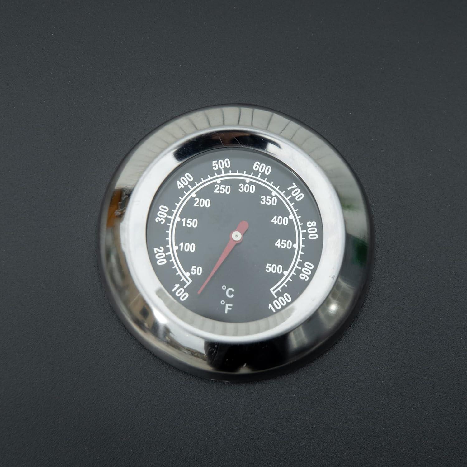 Parrilla de Gas Propano Outsunny 2 Quemadores Portátil Negra