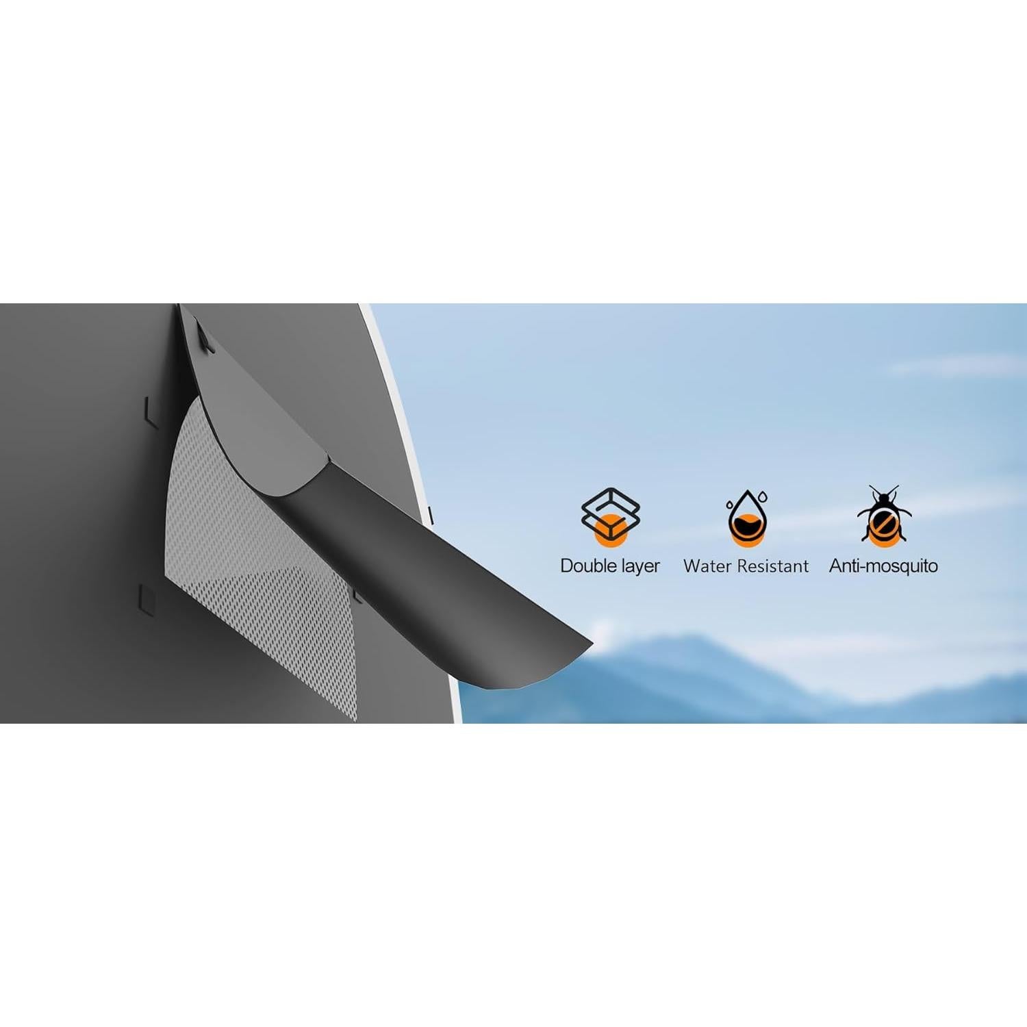 Cobertizo de Almacenamiento para Bicicletas Cepkquis 3 Bicicletas 210D