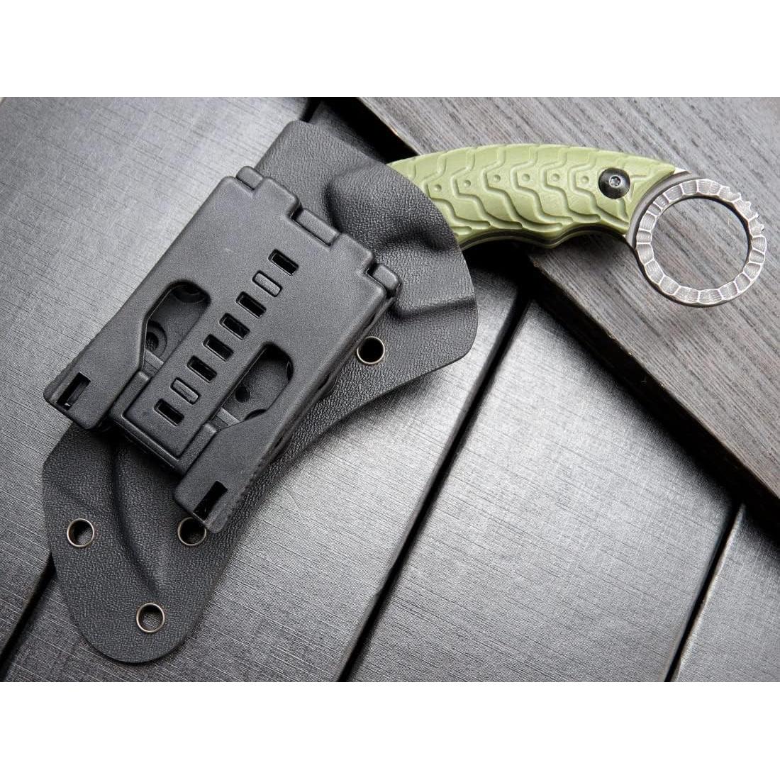 Cuchillo Fijo Canku C1110 Acero D2 Mango G10 Verde Militar