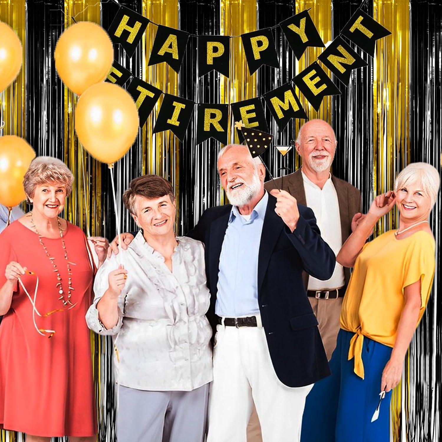 Cortina de Papel de Aluminio GREATRIL Negro y Dorado 0.97m x 2.49m - 2 Paquetes