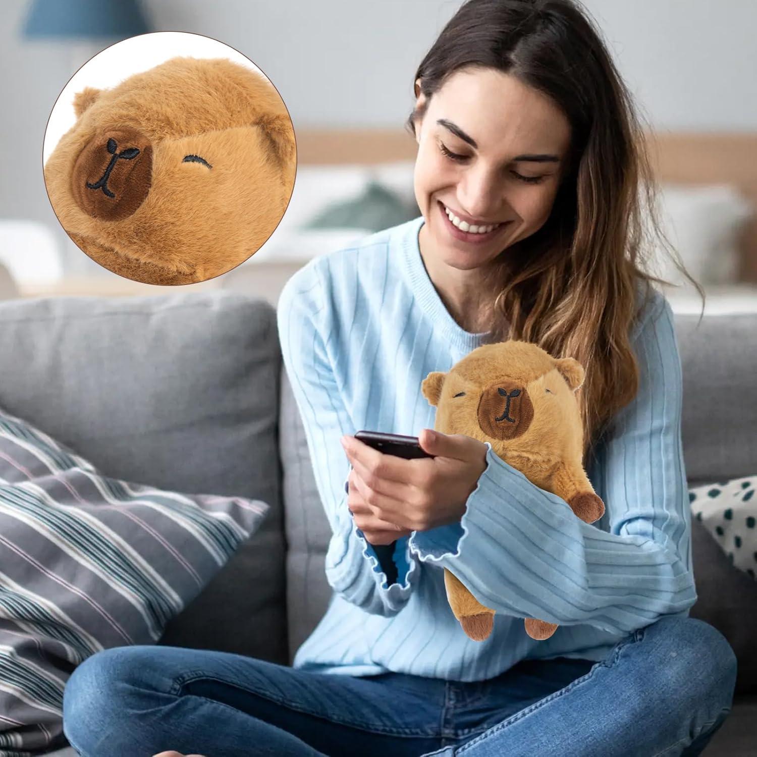 Peluche de Capibara CWZY 19.81 cm - Compañero de Escritorio