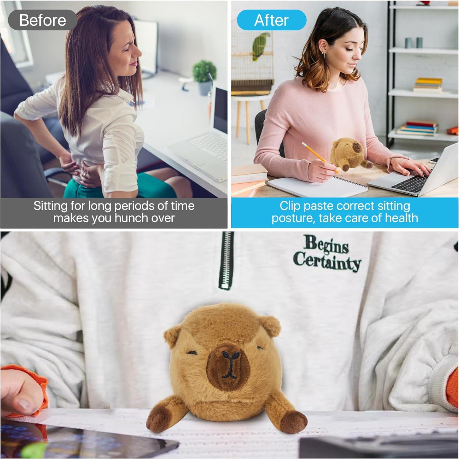 Peluche de Capibara CWZY 19.81 cm - Compañero de Escritorio