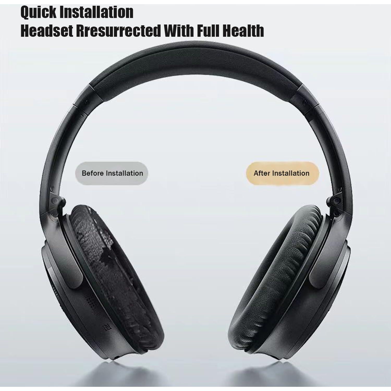 Almohadillas de Repuesto Bose QuietComfort 35 II - Negro