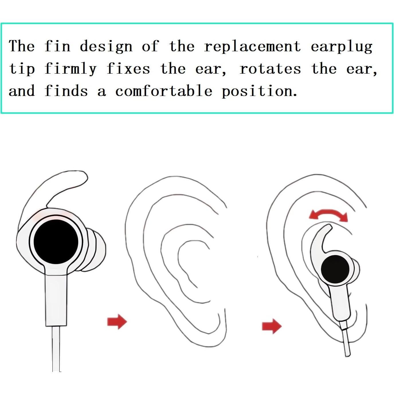 Consejos de Silicona para Auriculares Bose QuietComfort y Sport