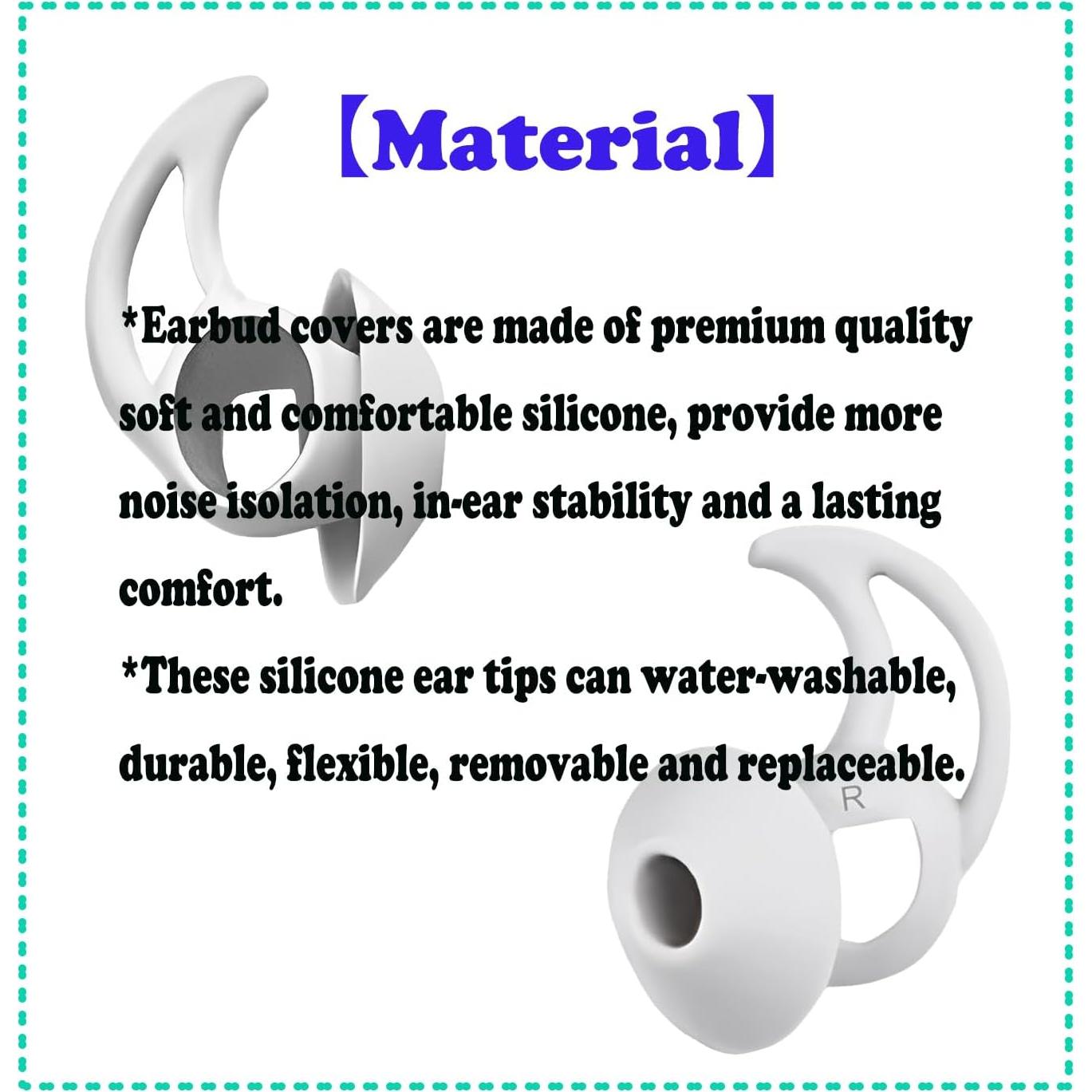 Consejos de Silicona para Auriculares Bose QuietComfort y Sport