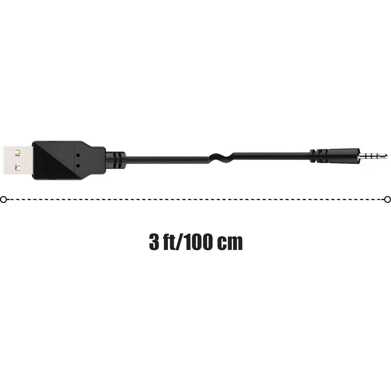 Cable USB a 2.5mm Ancable para Auriculares JBL 1m