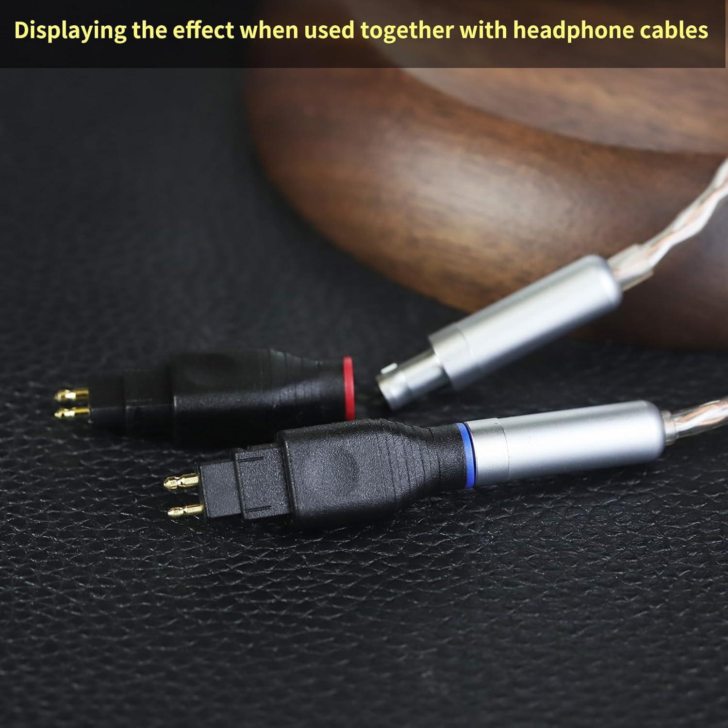 Adaptador de Auriculares OKCSC HD650 Macho a HD800 Hembra