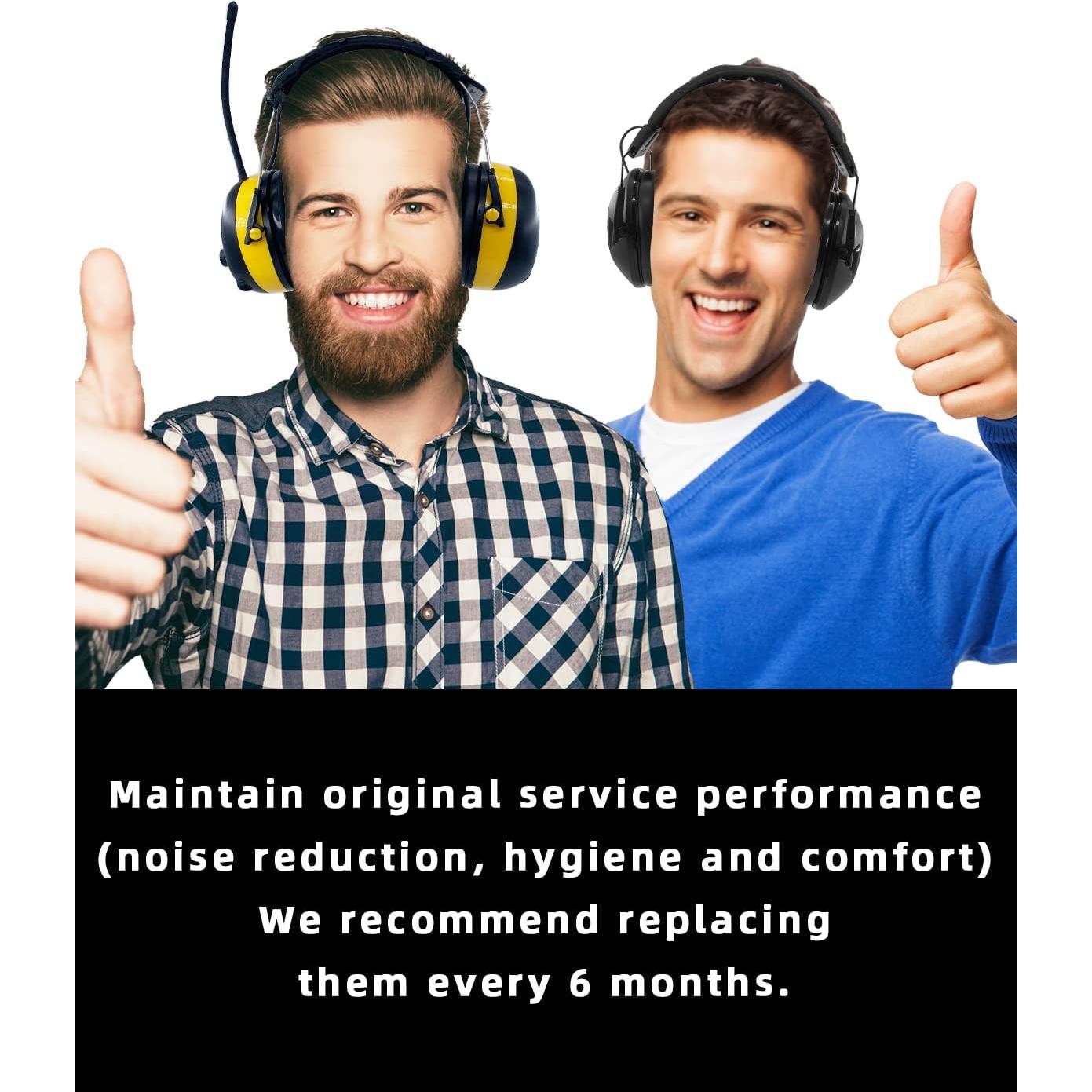 Almohadillas de Espuma de Reemplazo PROHEAR FEP01 para 3M WorkTunes