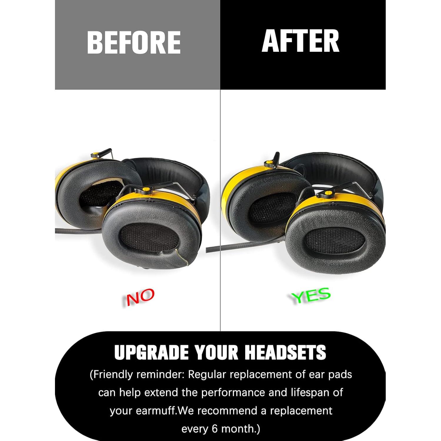 Almohadillas de Espuma de Reemplazo PROHEAR FEP01 para 3M WorkTunes