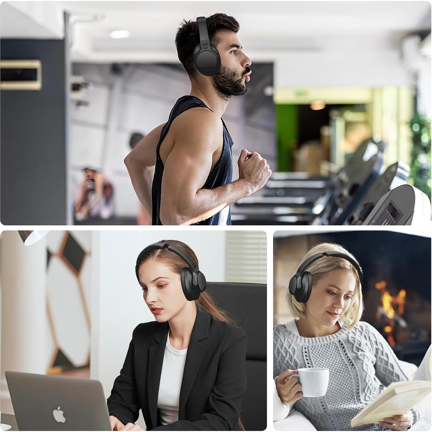 Auriculares Inalámbricos ZIHNIC 960 con Cancelación de Ruido 60H