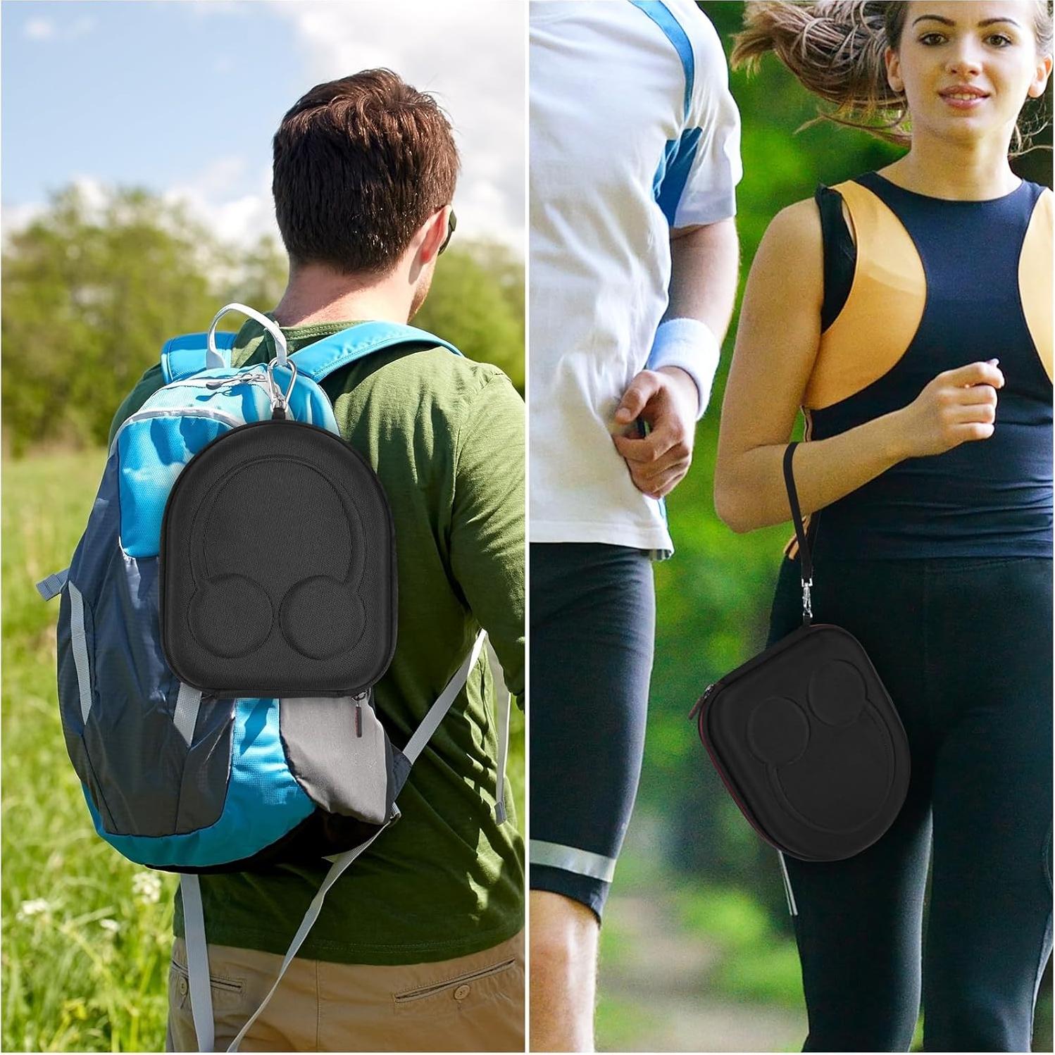 Funda Dura EVA ZUJFPL para Auriculares Inalámbricos Negro