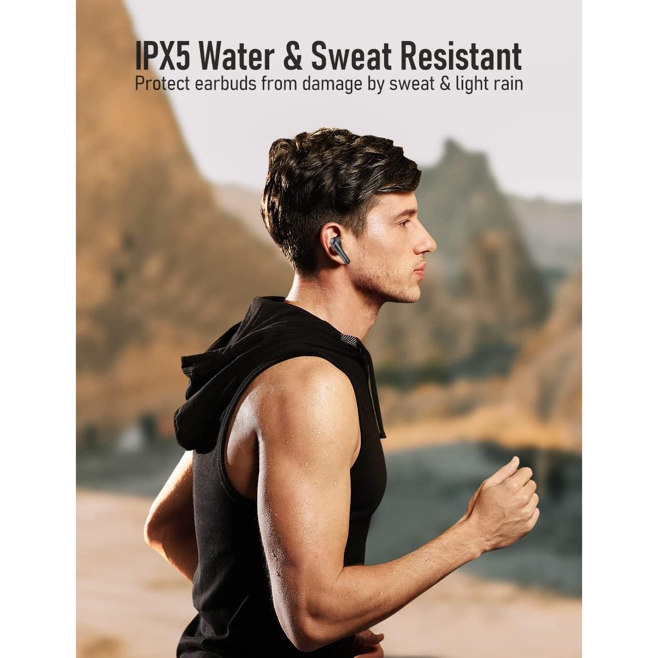 Auriculares Inalámbricos Euphony 301 Bluetooth 5.2 con Cancelación de Ruido