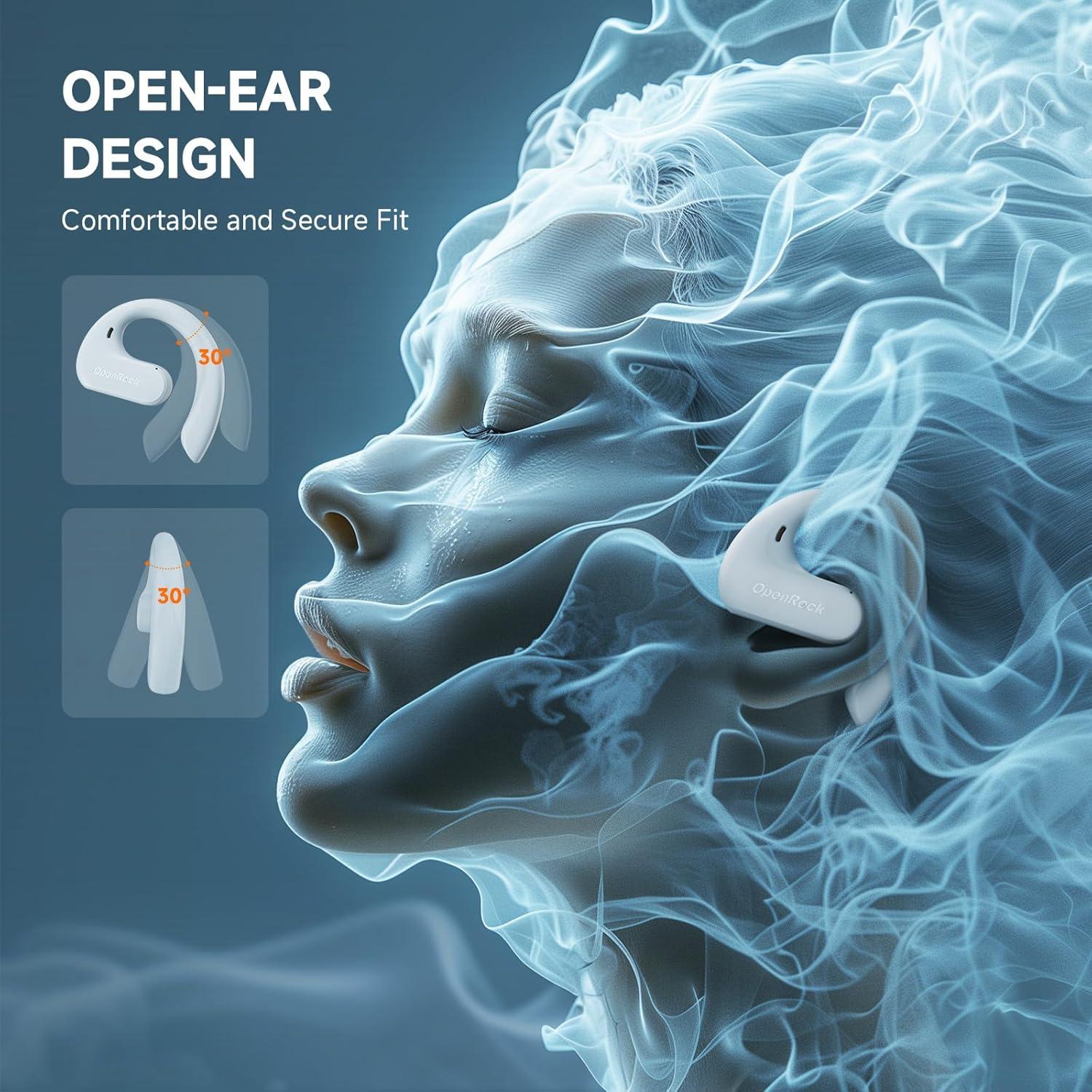 Auriculares Inalámbricos OpenRock S Bluetooth 5.3 60H IPX5