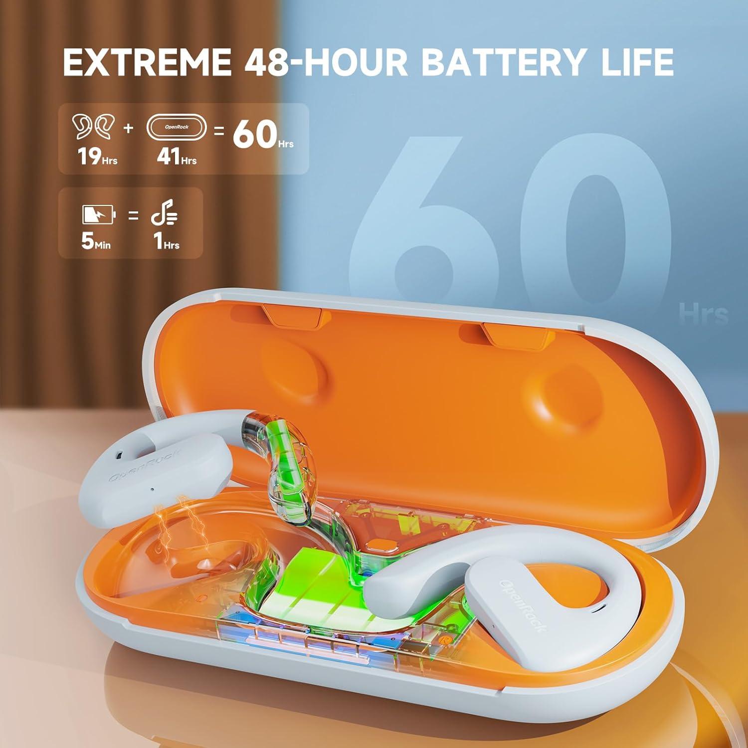 Auriculares Inalámbricos OpenRock S Bluetooth 5.3 60H IPX5