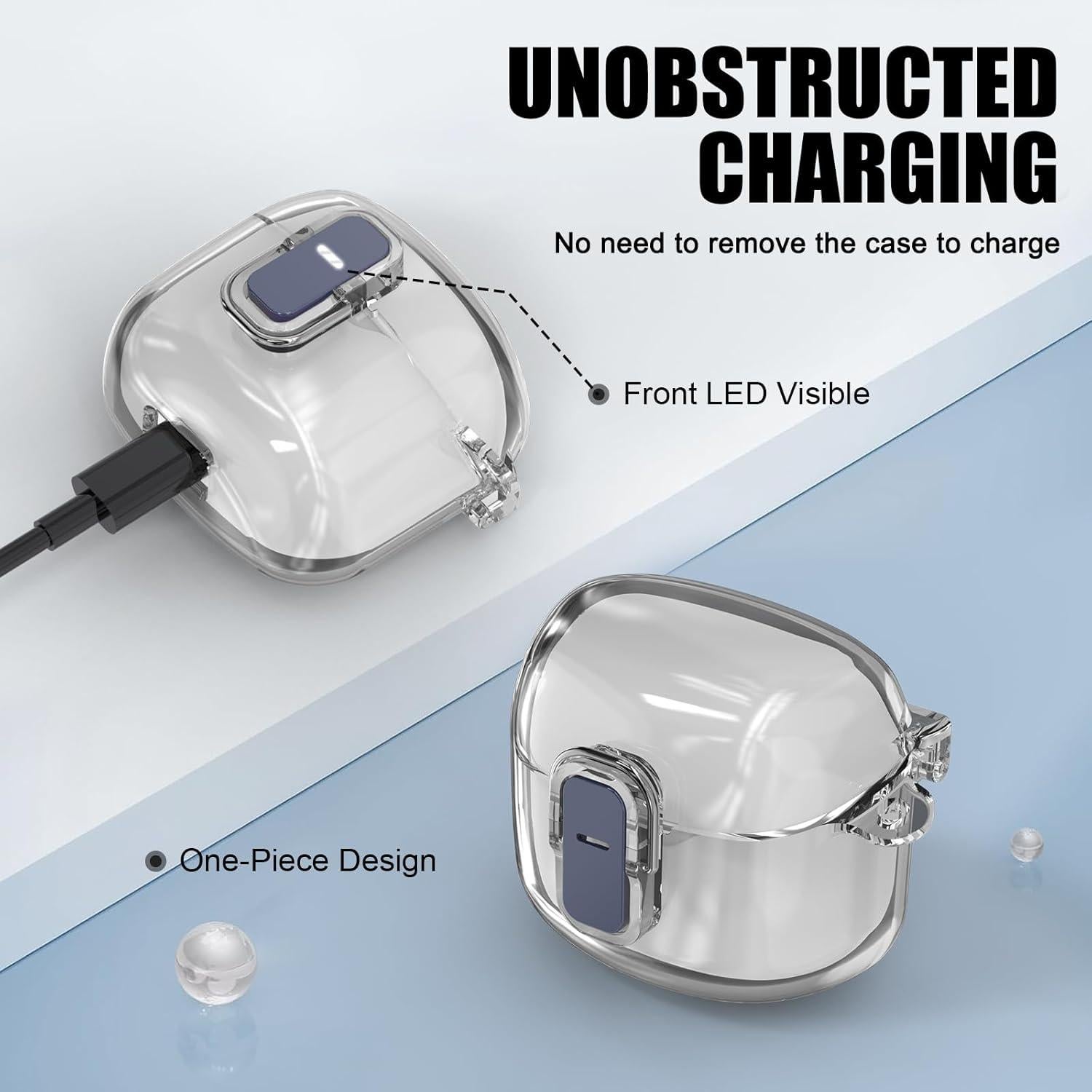 Funda Protectora Transparente JBL Tune Flex con Candado Seguro