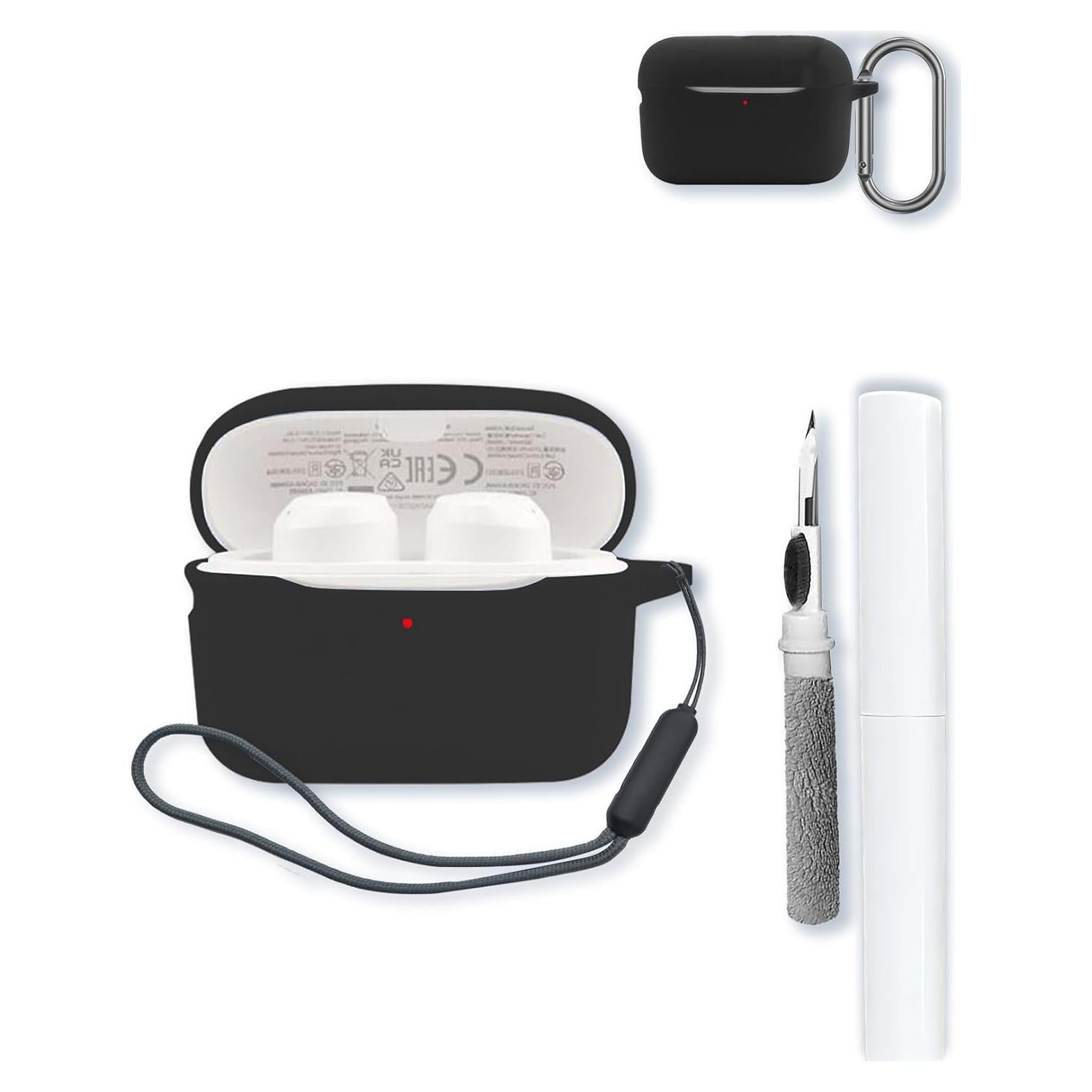 Funda de Silicona BOVUGAC para Auriculares Anker A20i/A25i - Negro