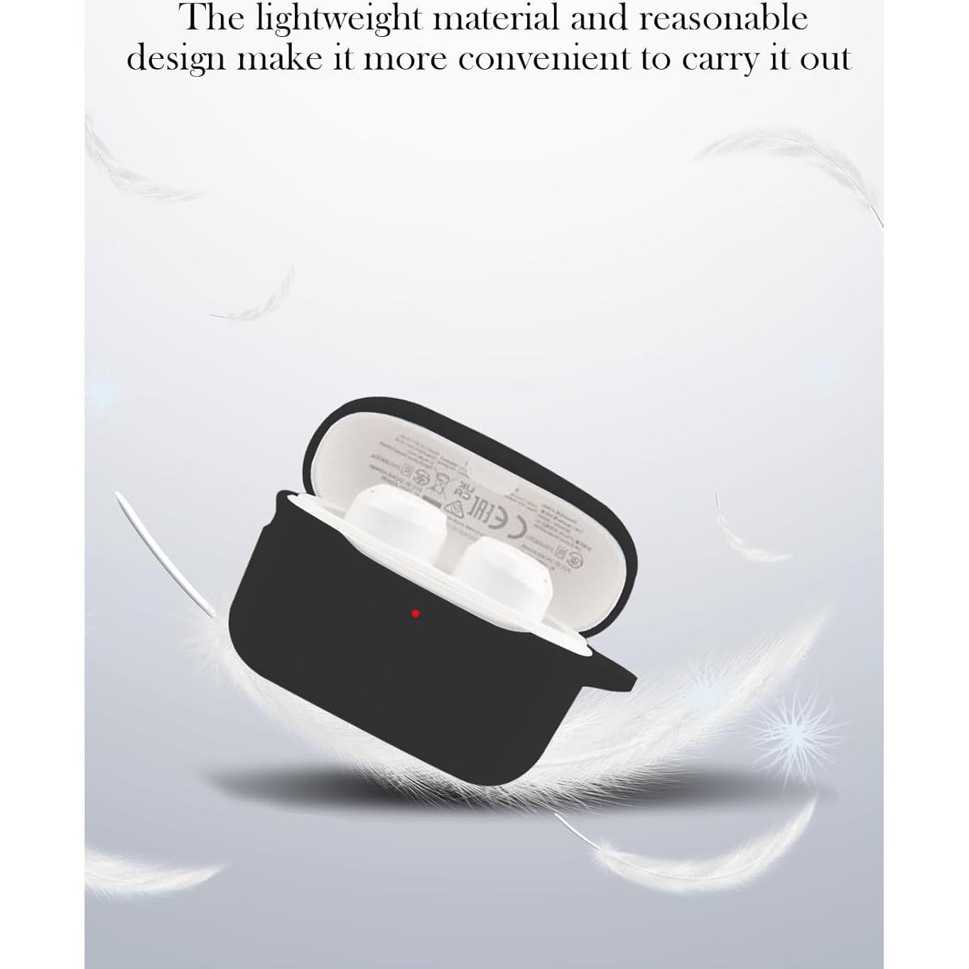 Funda de Silicona BOVUGAC para Auriculares Anker A20i/A25i - Negro