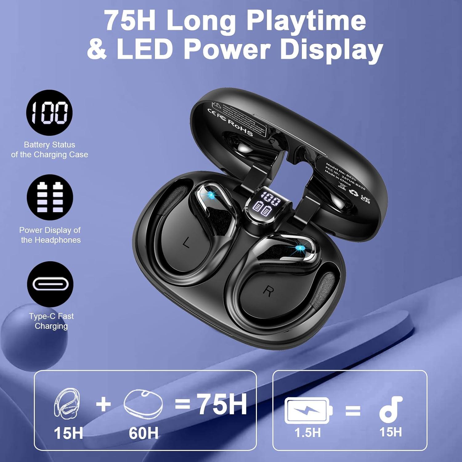 Auriculares Inalámbricos Ltinist X29 Bluetooth 5.4 IP7 75Hrs