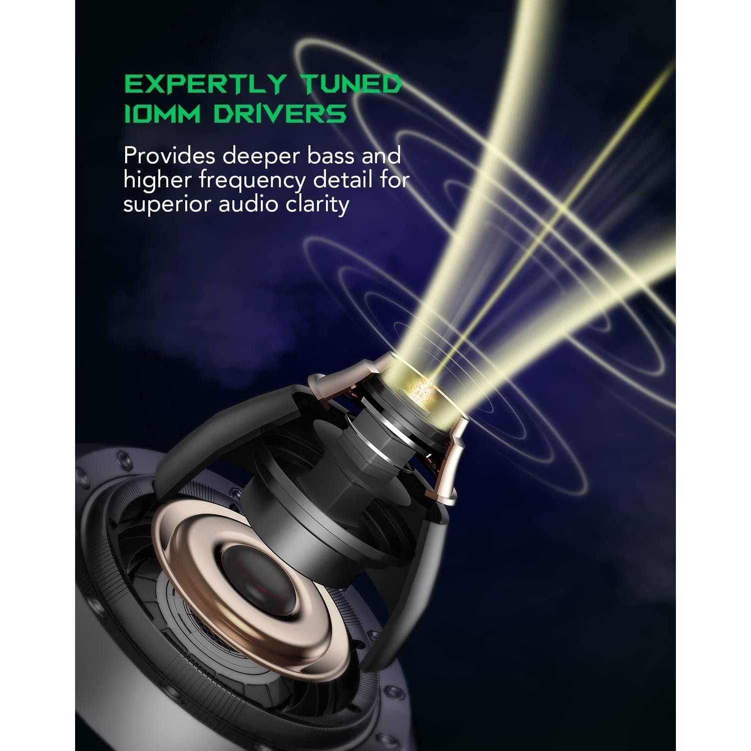 Auriculares Inalámbricos Black Shark BS-T2 con Estuche Carga