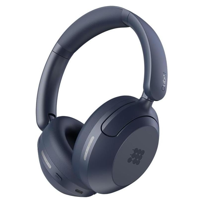 Auriculares Cubitt Power ANC Híbrido Bluetooth 5.4 - 60h Azul