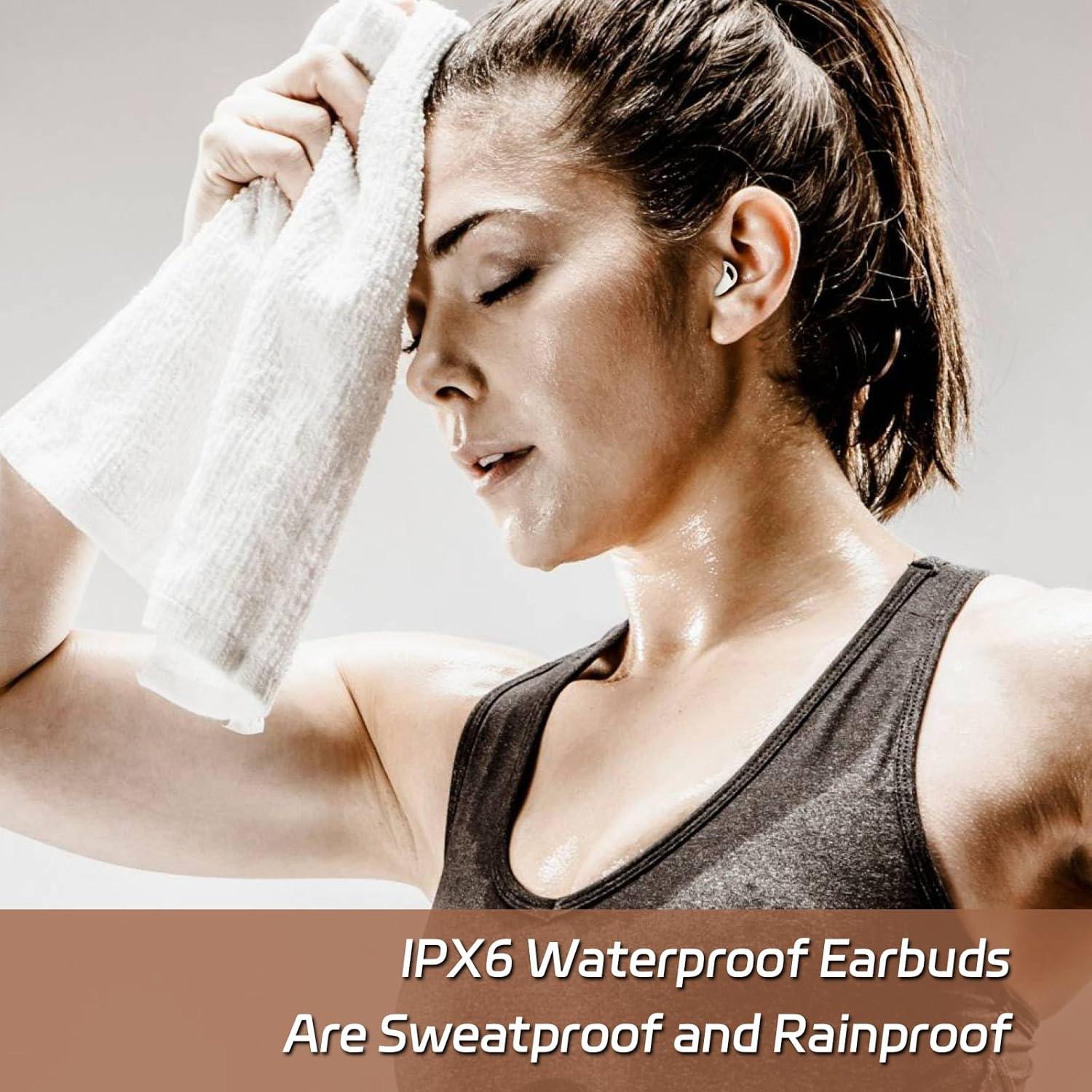 Auriculares Bluetooth 5.4 esonstyle S8 Invisibles para Dormir