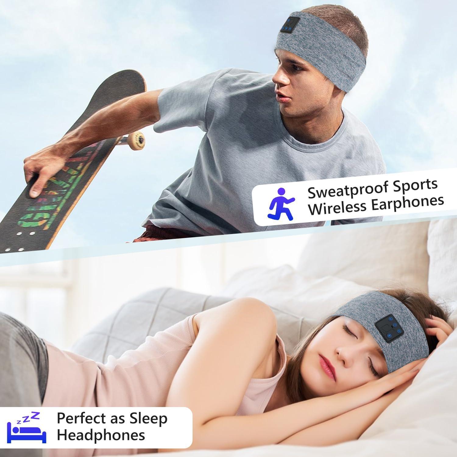 Auriculares Inalámbricos Bluetooth Aurya para Dormir Banda Cabeza