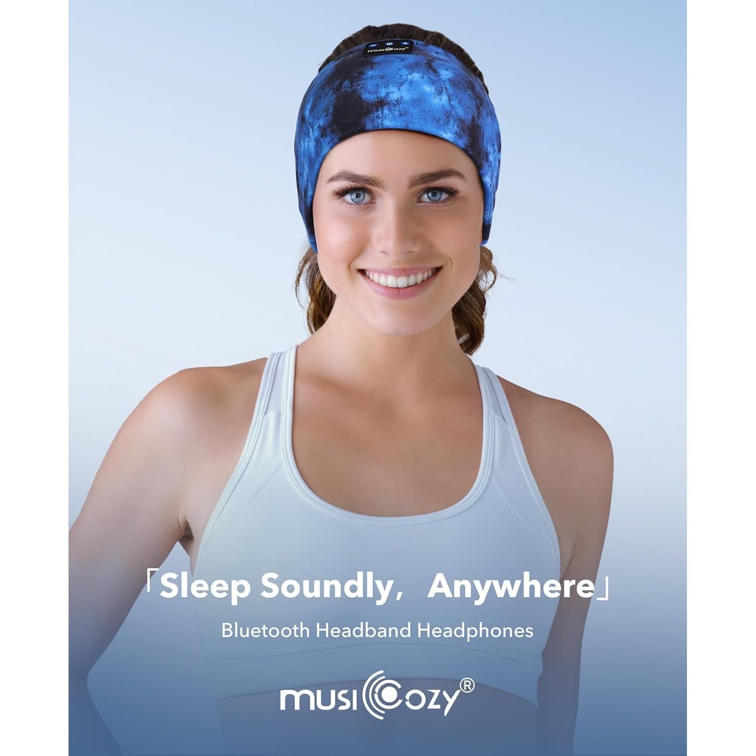 Auriculares Inalámbricos MUSICOZY Banda para la Cabeza Bluetooth 5.4