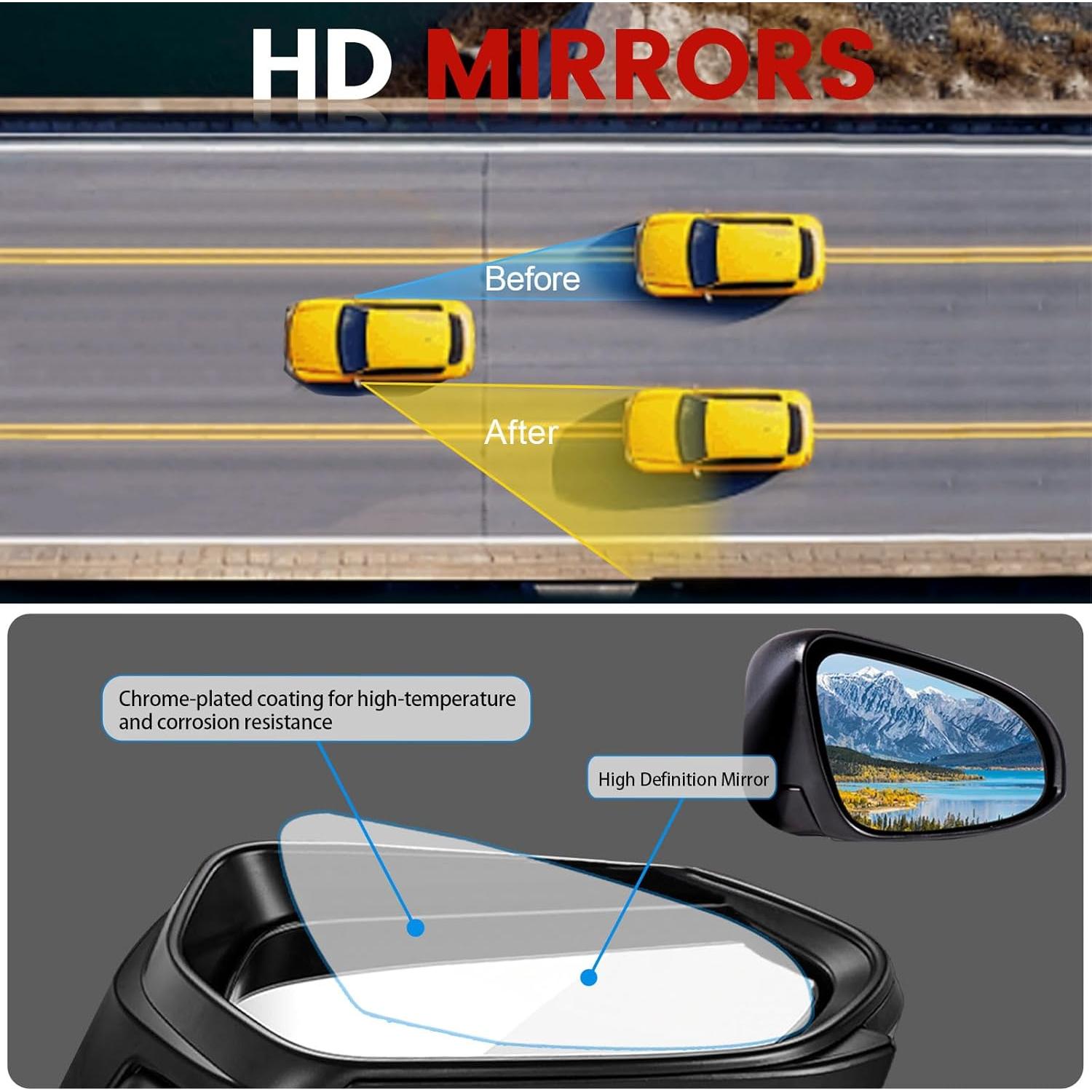 Espejo Lateral Hoiedt Toyota Corolla 2009-2013 Izquierdo Eléctrico