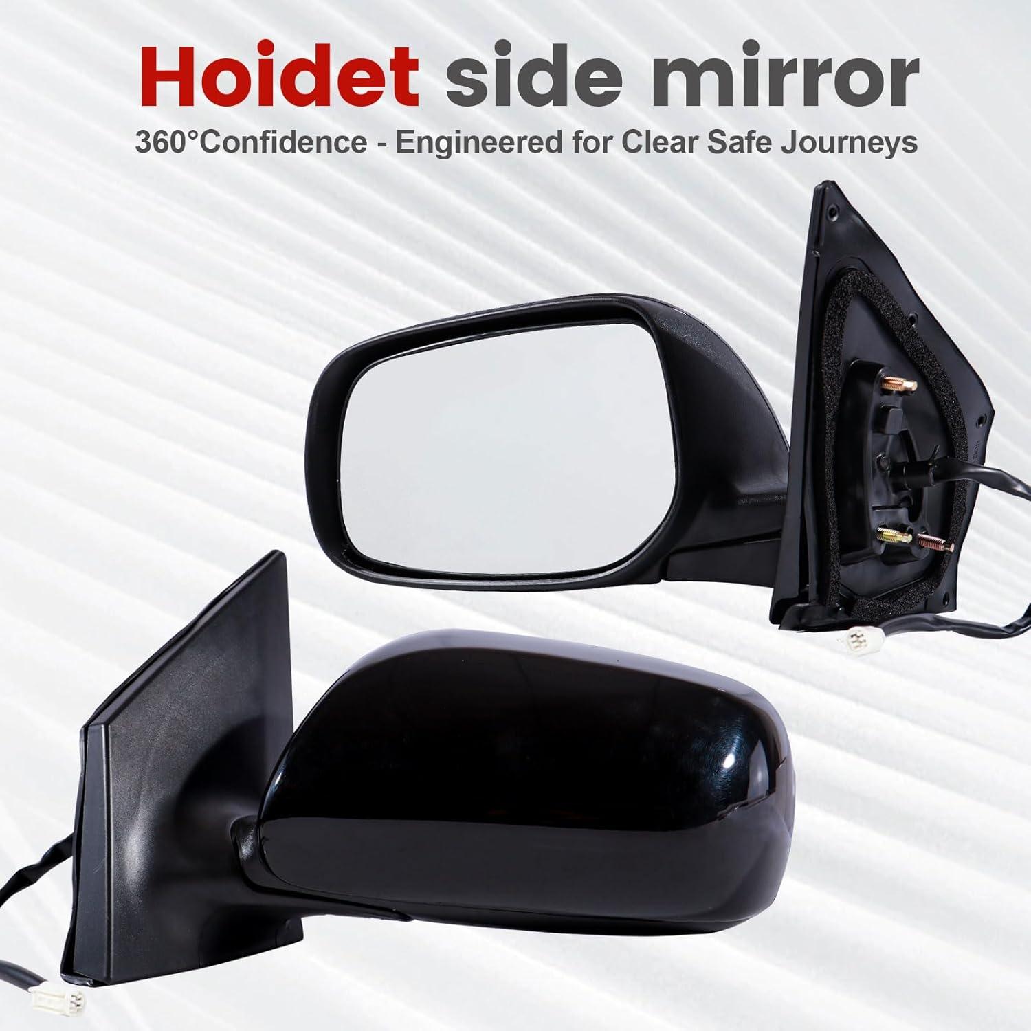 Espejo Lateral Hoiedt Toyota Corolla 2009-2013 Izquierdo Eléctrico