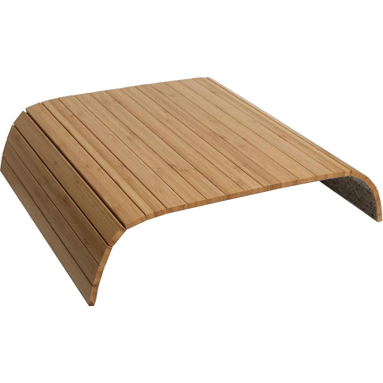 Mesa de bandeja para brazo de sofá GEHE - Bambú Natural 41.9x33.7 cm