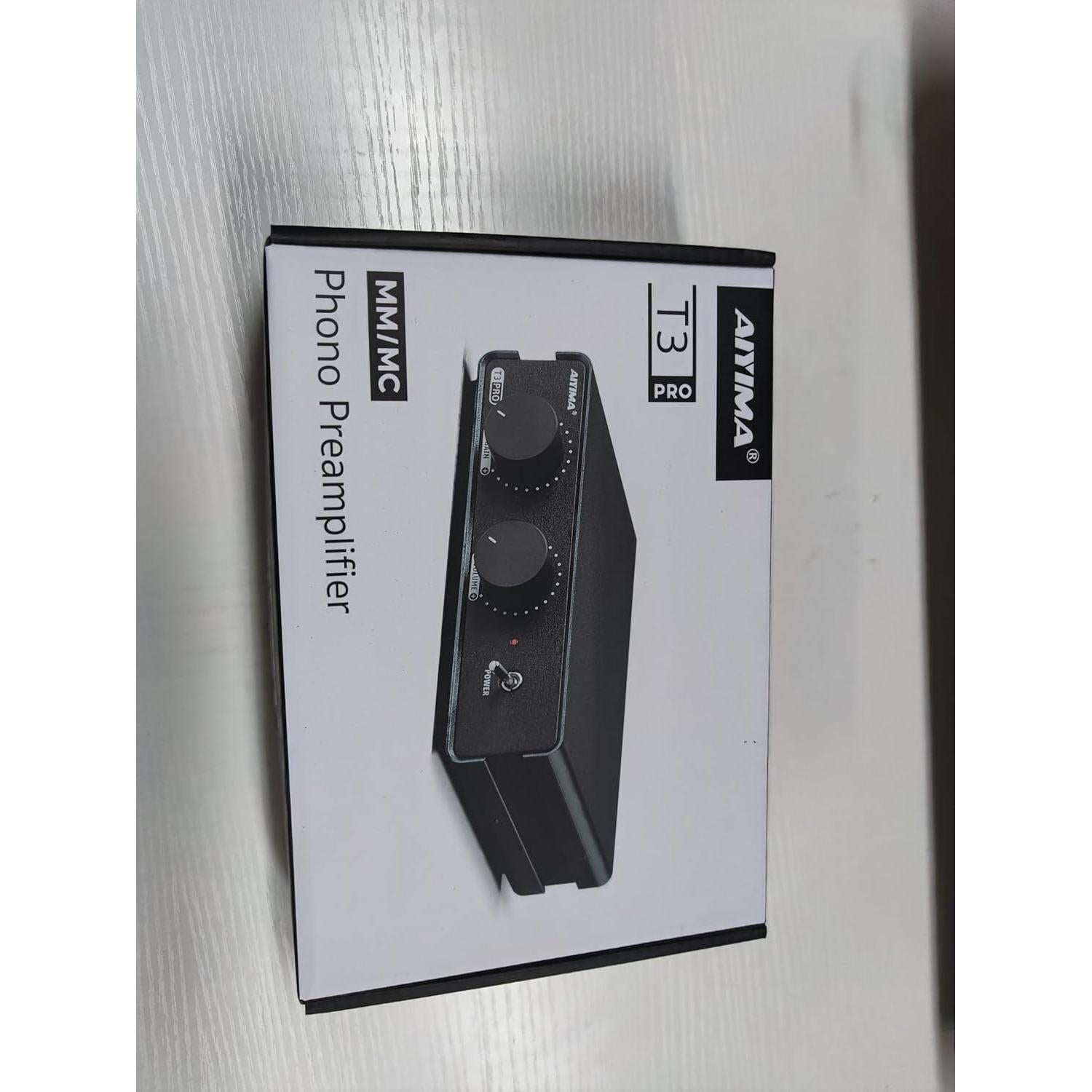 Preamplificador AIYIMA T3 PRO MM/MC para Tocadiscos