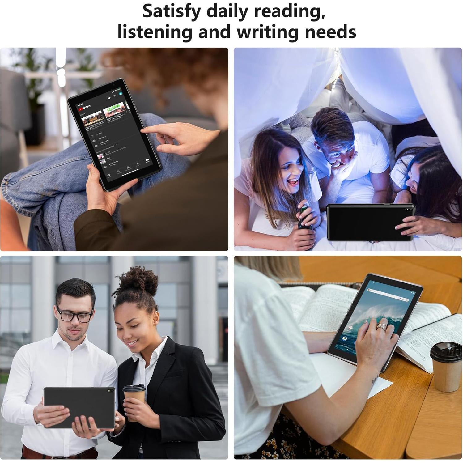 Tableta Android 15.0 BYANDBY 7" 6GB+32GB Expandible 1TB