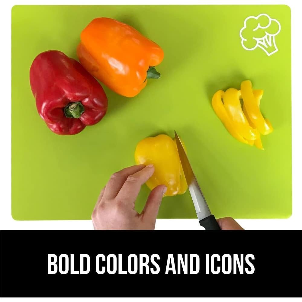 Juego de Tablas de Cortar Flexibles Gorilla Grip - 4 Piezas