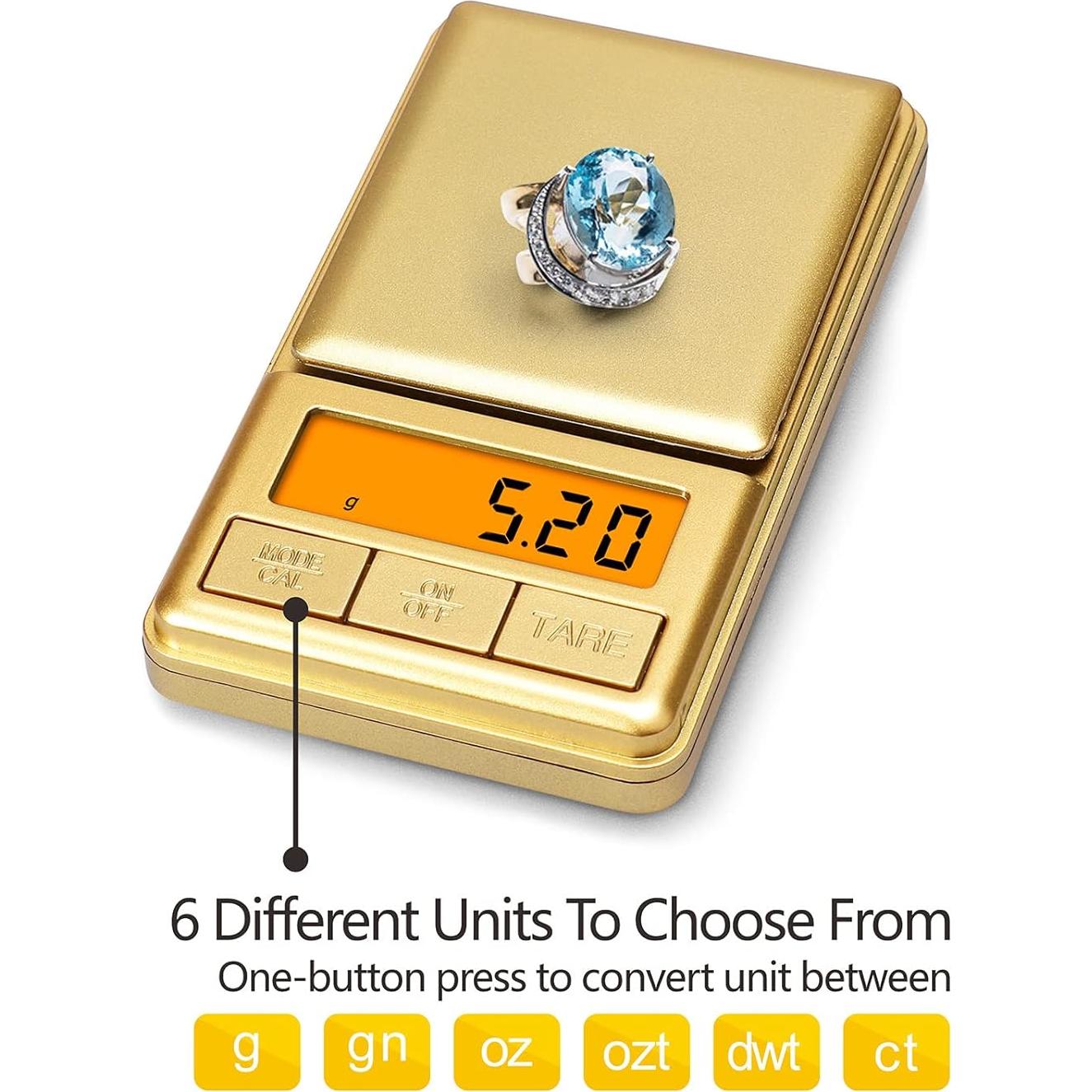 Mini Balanza Digital de Bolsillo UNIWEIGH 100g/0.01g