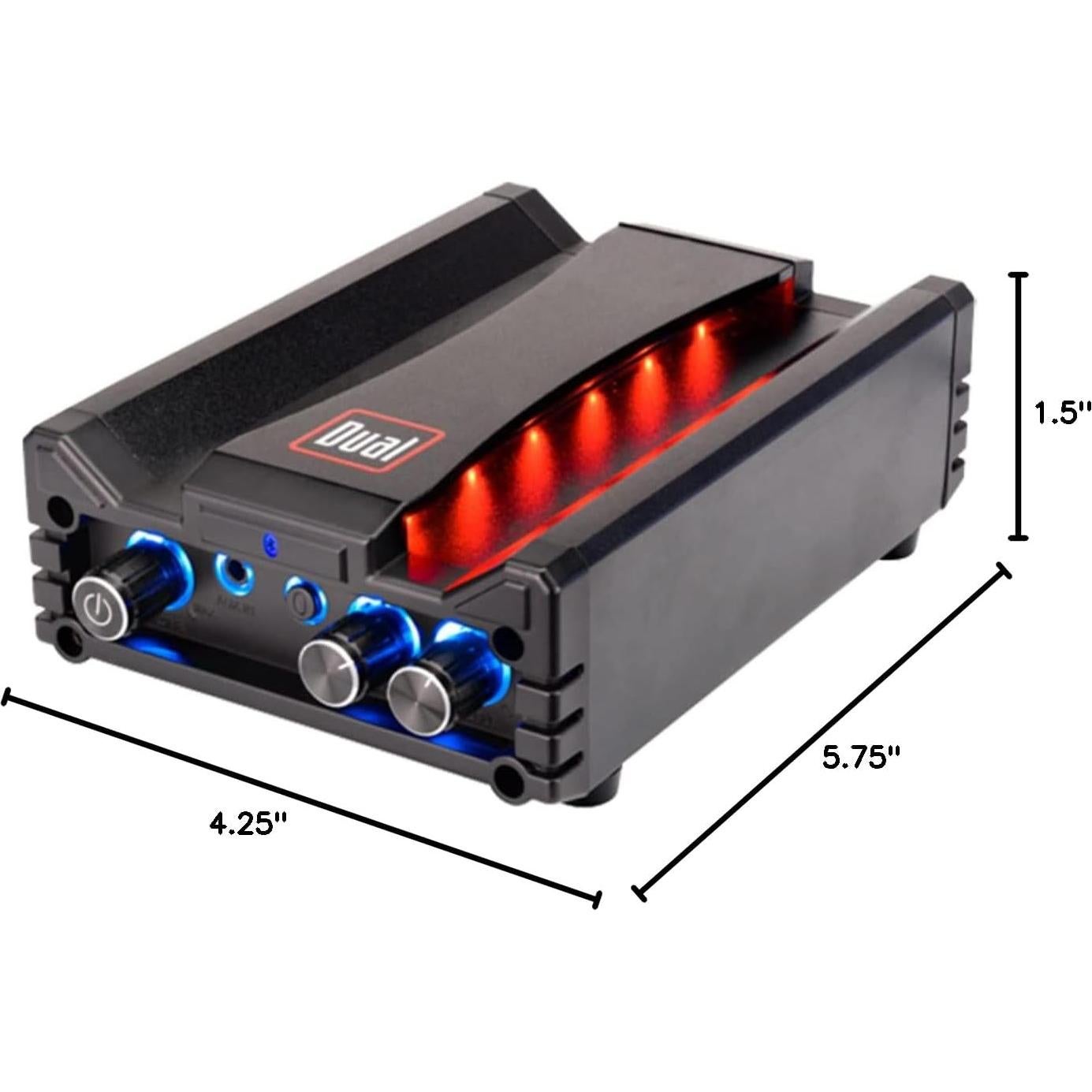 Amplificador Bluetooth Clase D Dual DBTMA100 100W 2 Canales