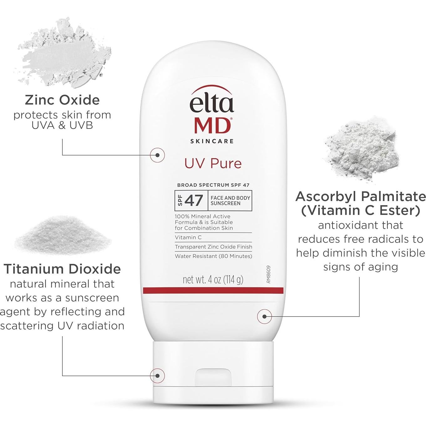 EltaMD UV Pure Protector Solar SPF 47 para Cara y Cuerpo