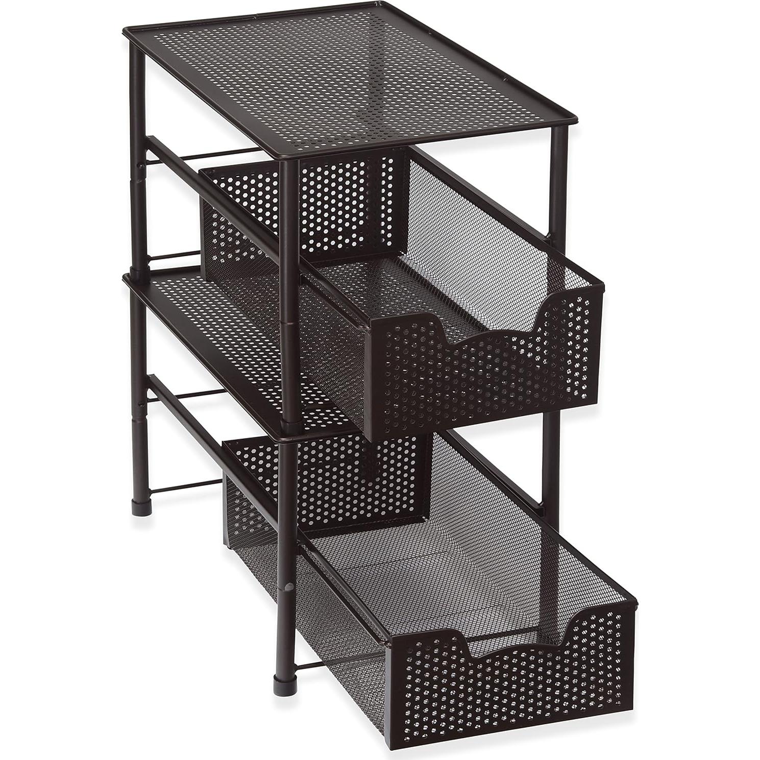 Organizador de Cajones Deslizantes Simple Houseware Bronce 42.5x27.4 cm