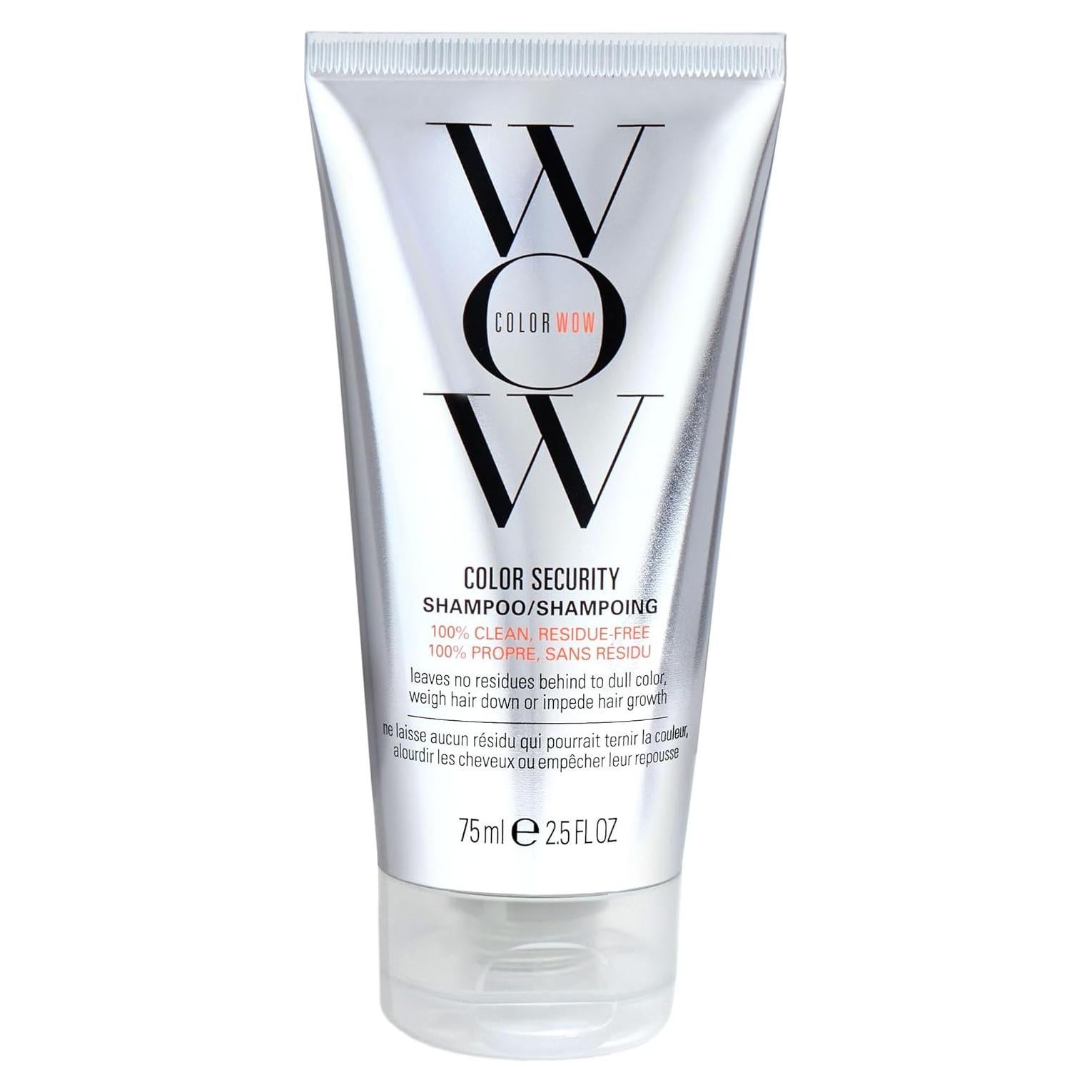 Champú COLOR WOW Seguridad del Color 74.57 ml - Sin Sulfatos