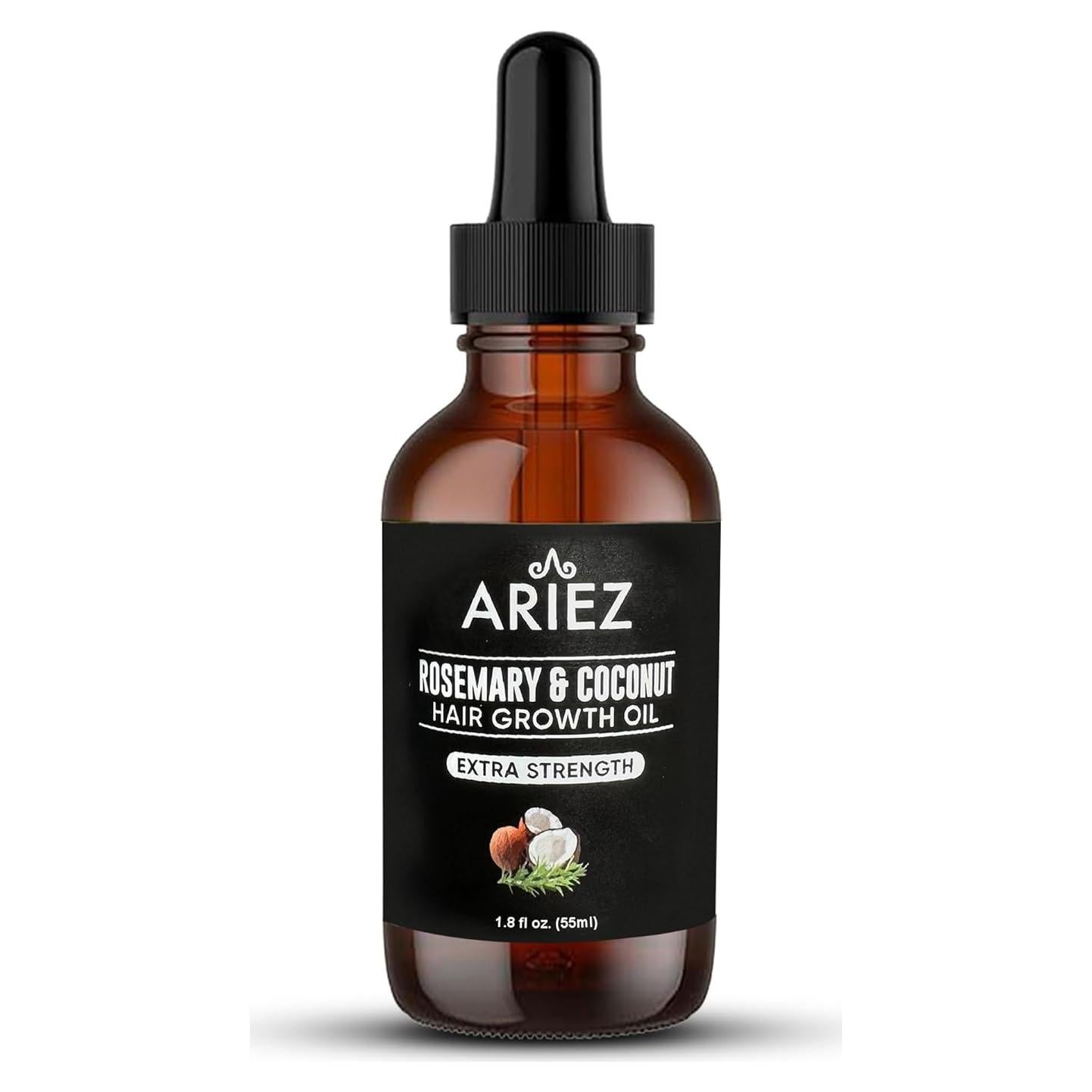 Aceite de Crecimiento Capilar Ariez Fuerza Extra 55ml - Romero y Coco