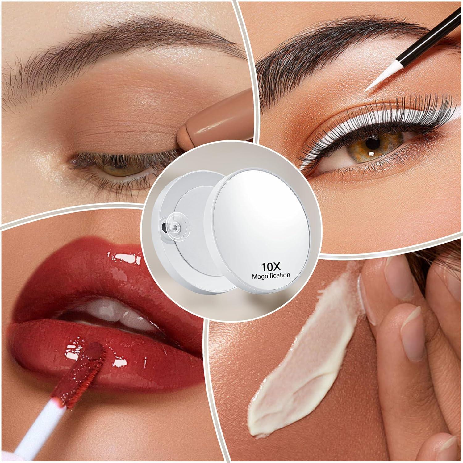 Espejo de Maquillaje Iluminado Kotdning 37.1x22.4cm 5X