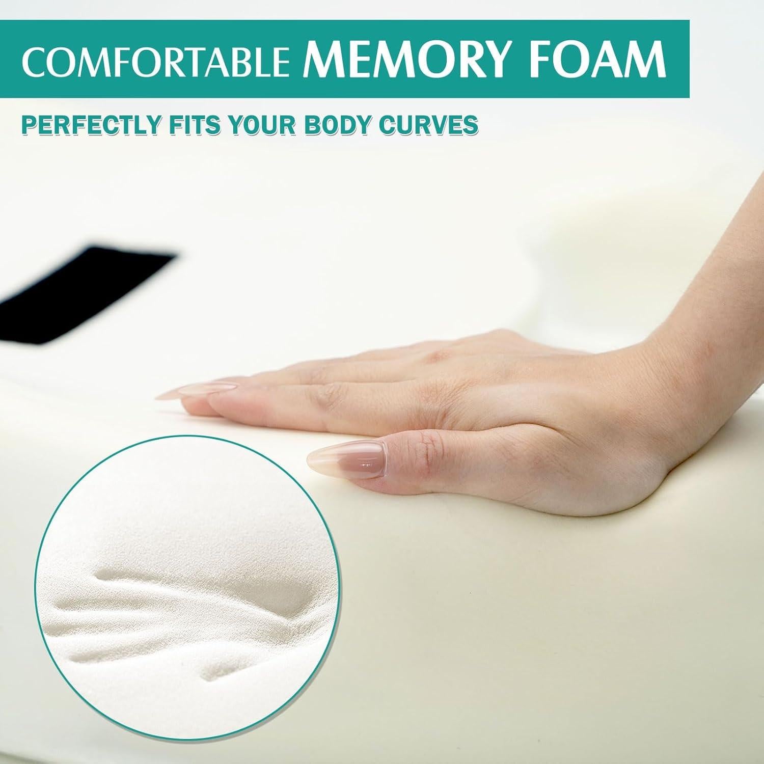 Cojín de Meditación LTHTRADE 60 cm Espuma Viscoelástica Verde