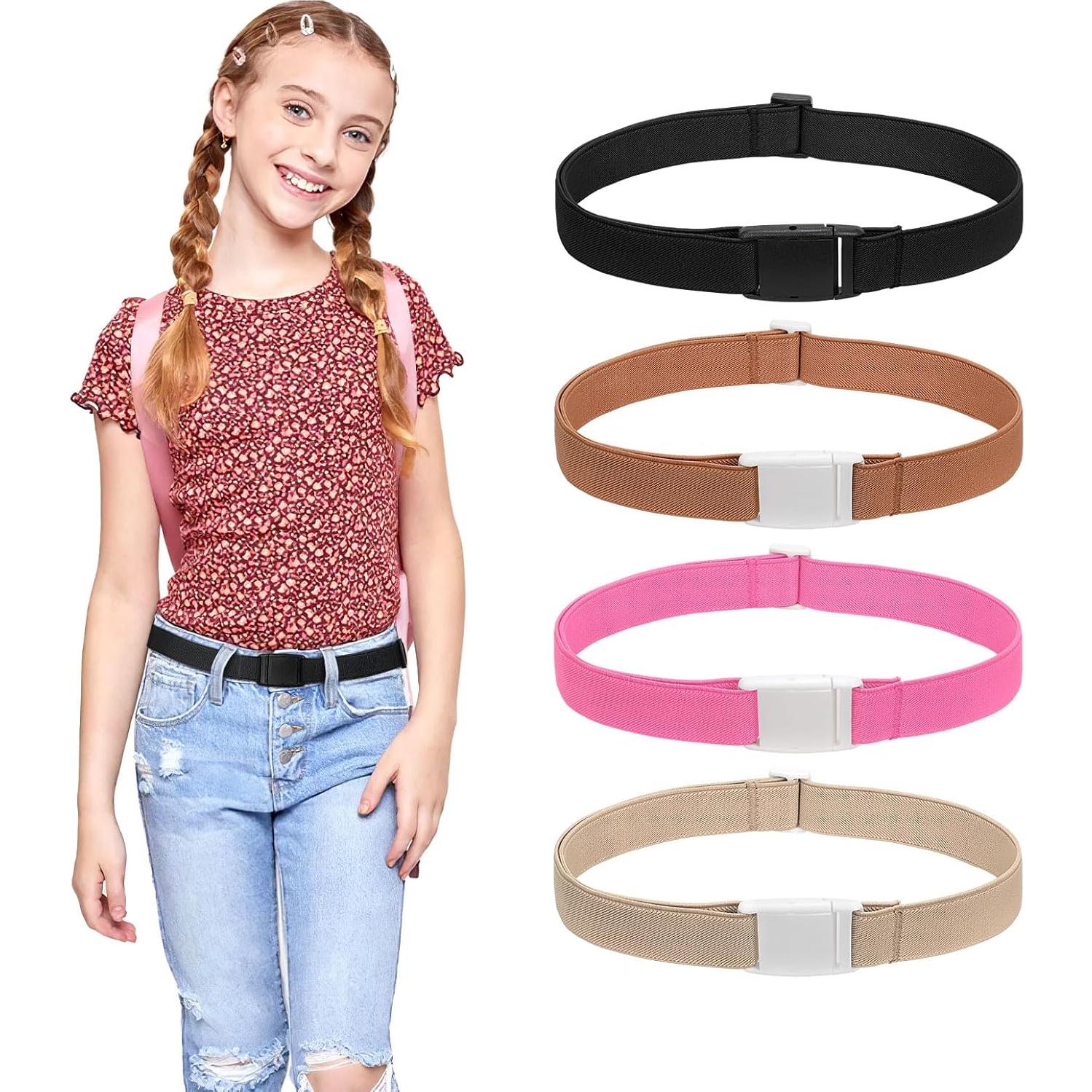 Cinturón Elástico Ajustable TRIWORKS para Niñas - Hasta 66 cm