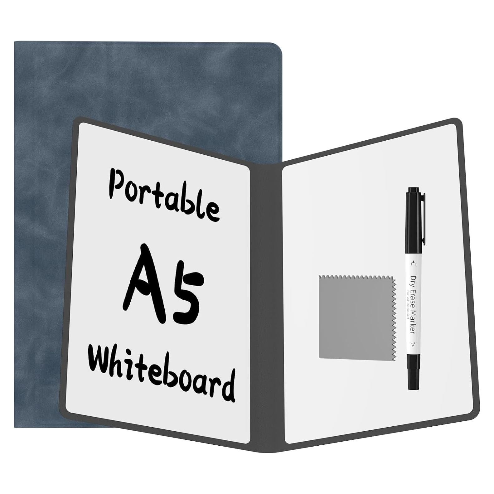 Pizarra Blanca Portátil A5 Dr Magnetic Doble Cara 24.1x16.8cm