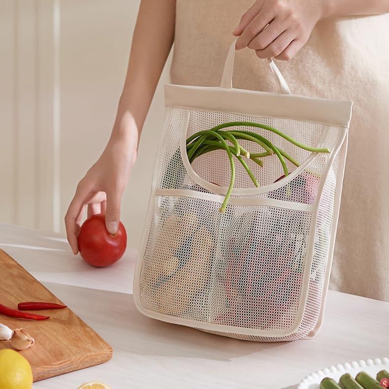 Bolsas de Almacenamiento de Malla HINIHAO 17.78x42 cm Reutilizables